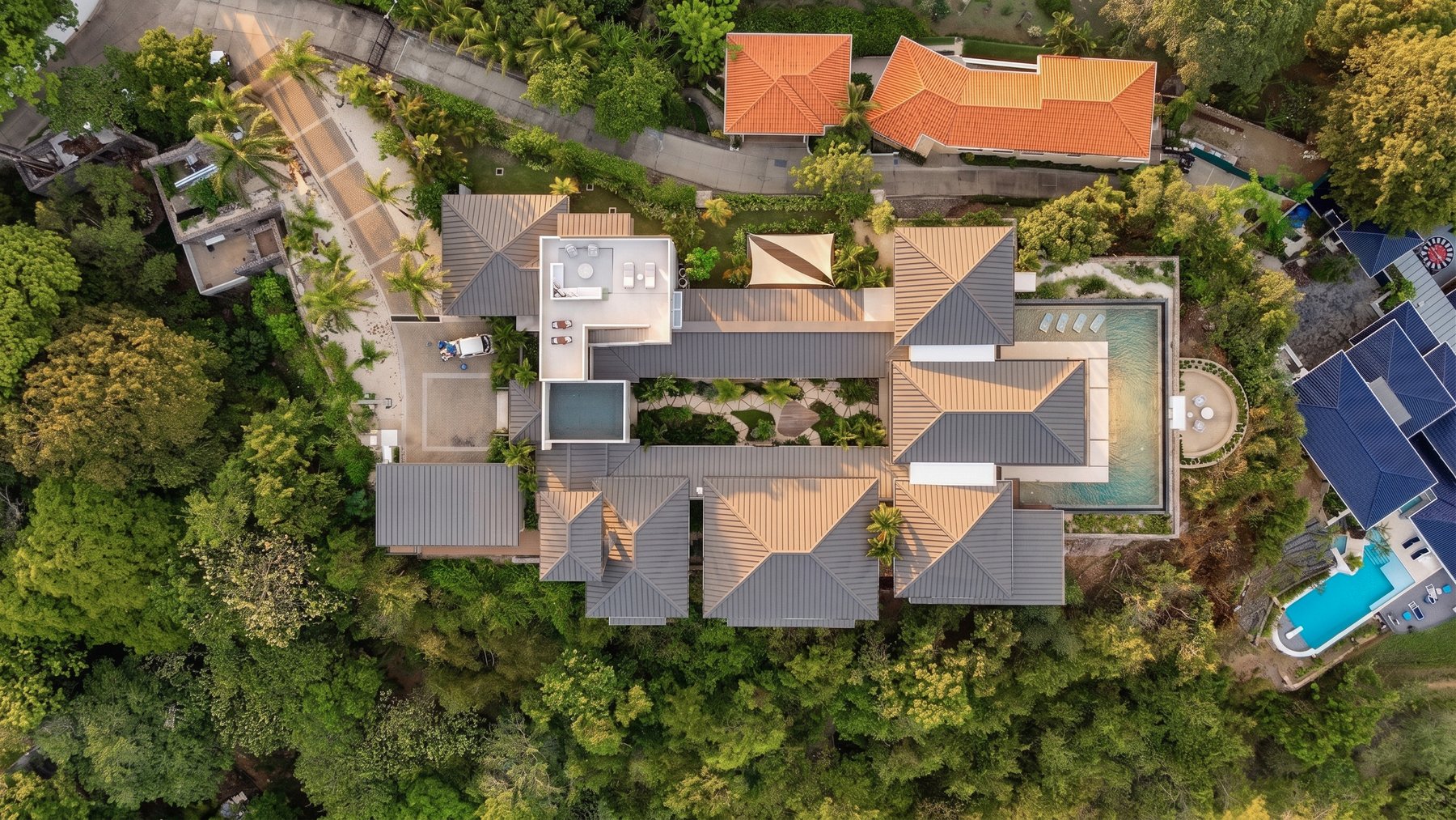 Promontorio — residential architecture, Flamingo, Costa Rica
